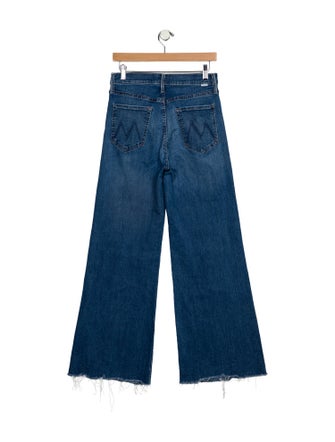 Mother High-Rise Wide Leg Jeans