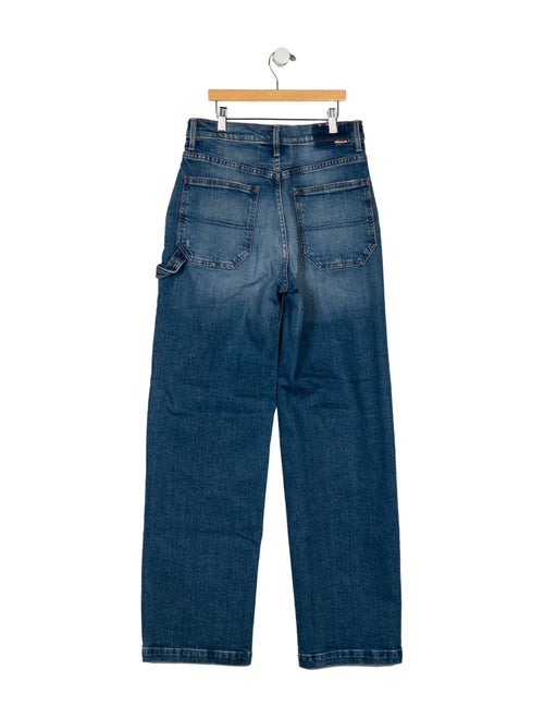 Mother High-Rise Wide Leg Jeans