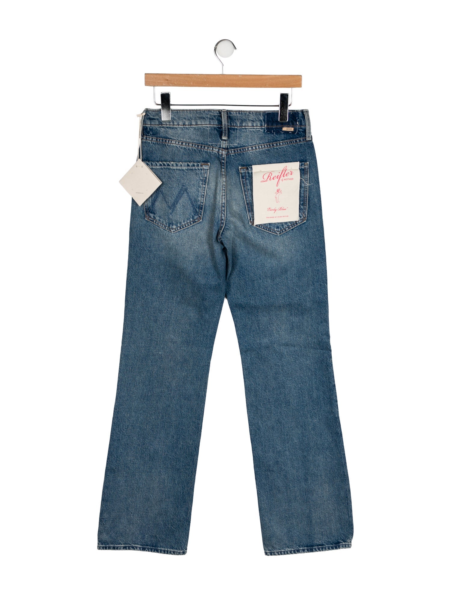 Mother High-Rise Wide Leg Jeans w/ Tags