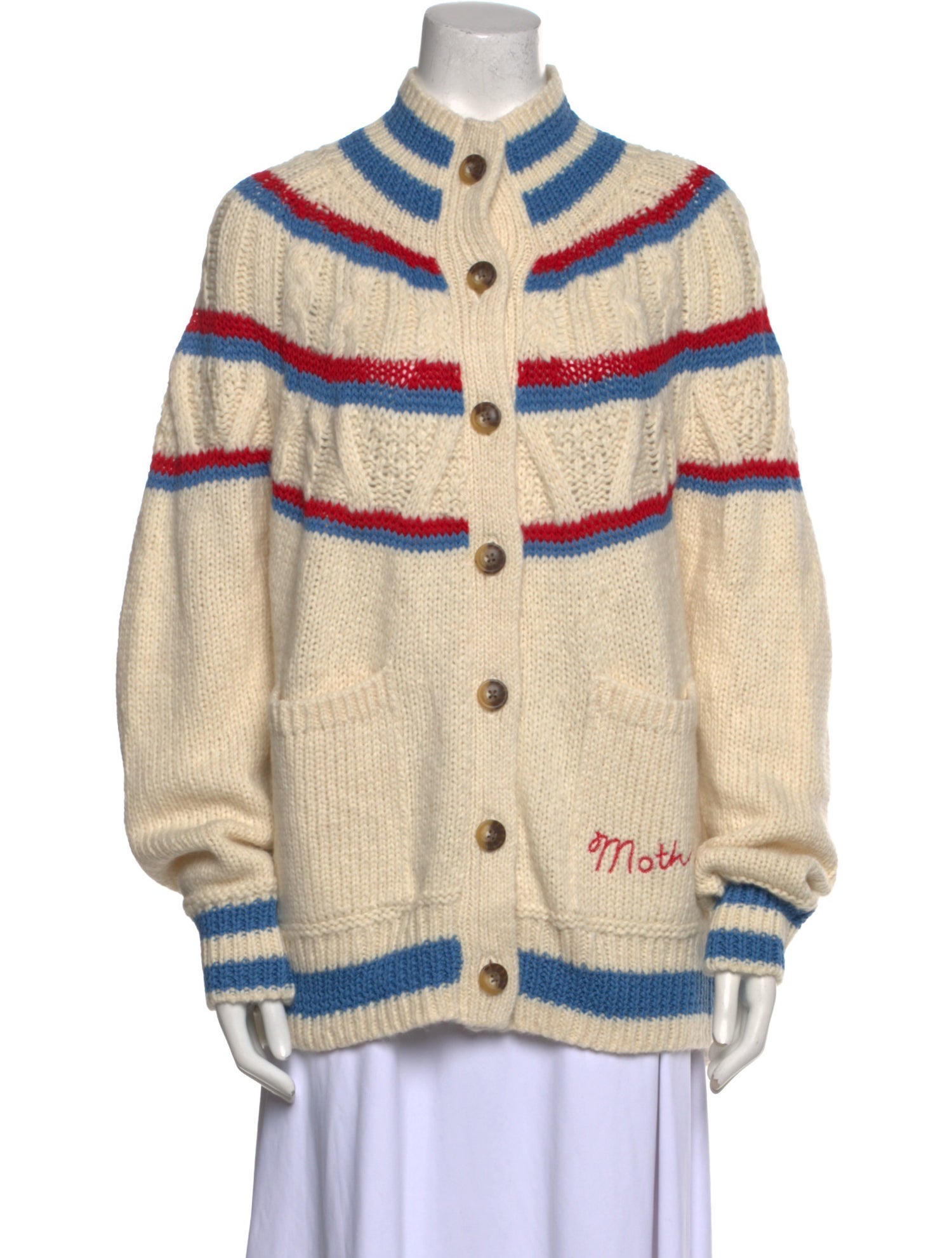 Mother Baby Alpaca Striped Sweater
