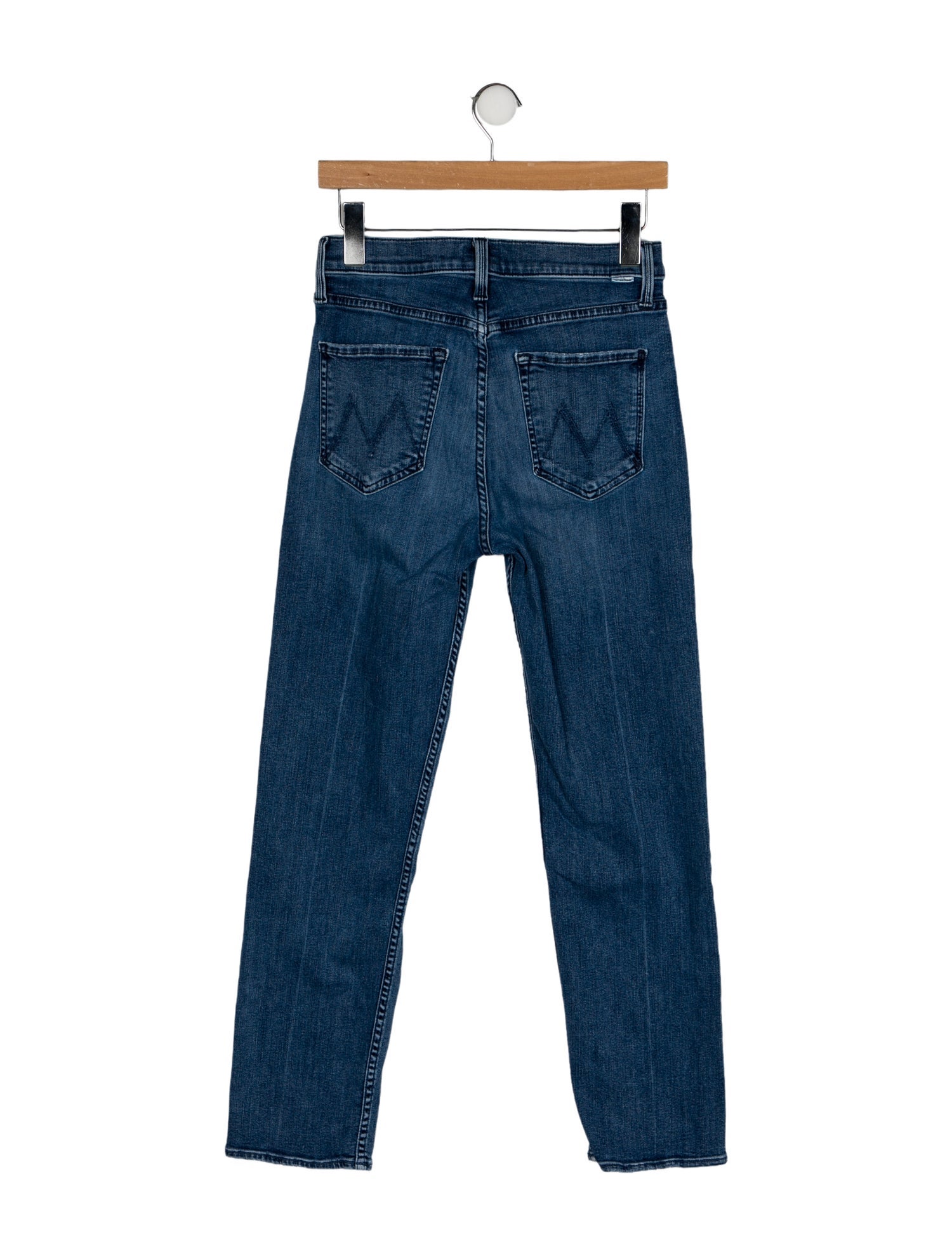 Mother Mid-Rise Skinny Leg Jeans