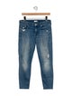 Mother Mid-Rise Skinny Leg Jeans