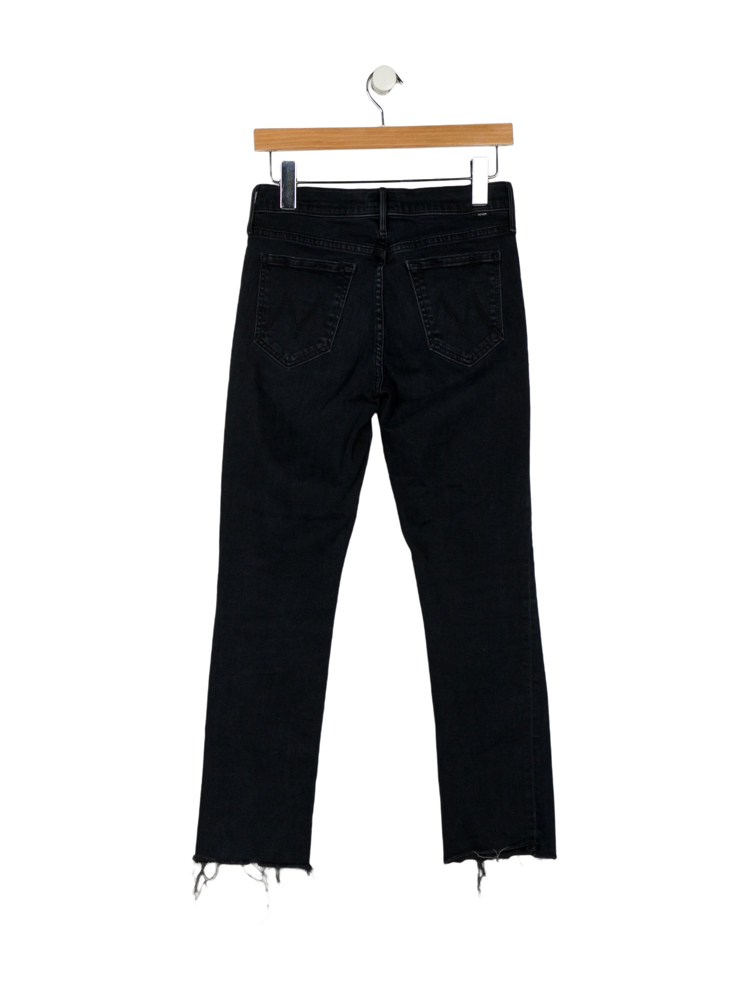 Mother Mid-Rise Straight Leg Jeans