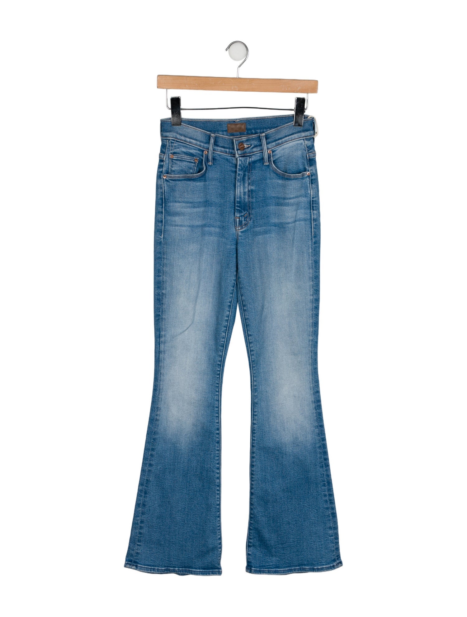 Mother Mid-Rise Wide Leg Jeans w/ Tags