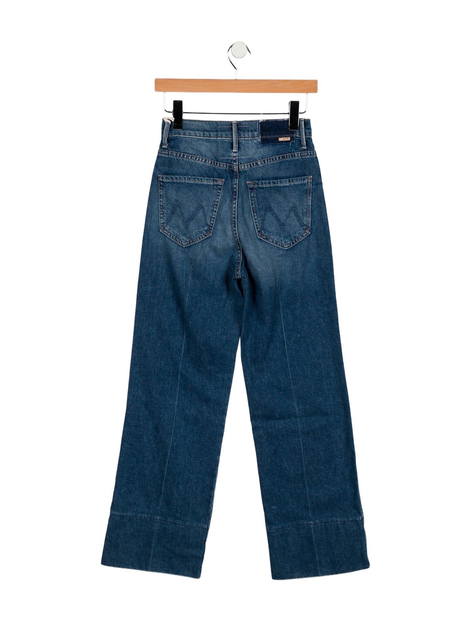 Mother High-Rise Wide Leg Jeans