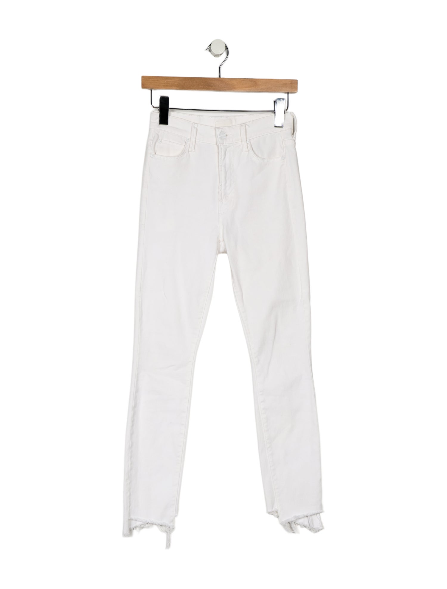 Mother Mid-Rise Straight Leg Jeans