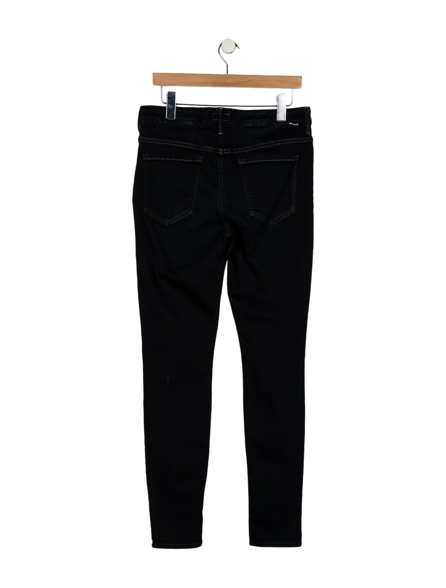 Mother Mid-Rise Skinny Leg Jeans