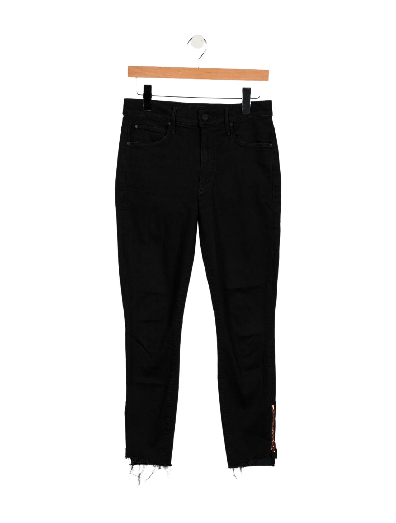 Mother Mid-Rise Skinny Leg Jeans