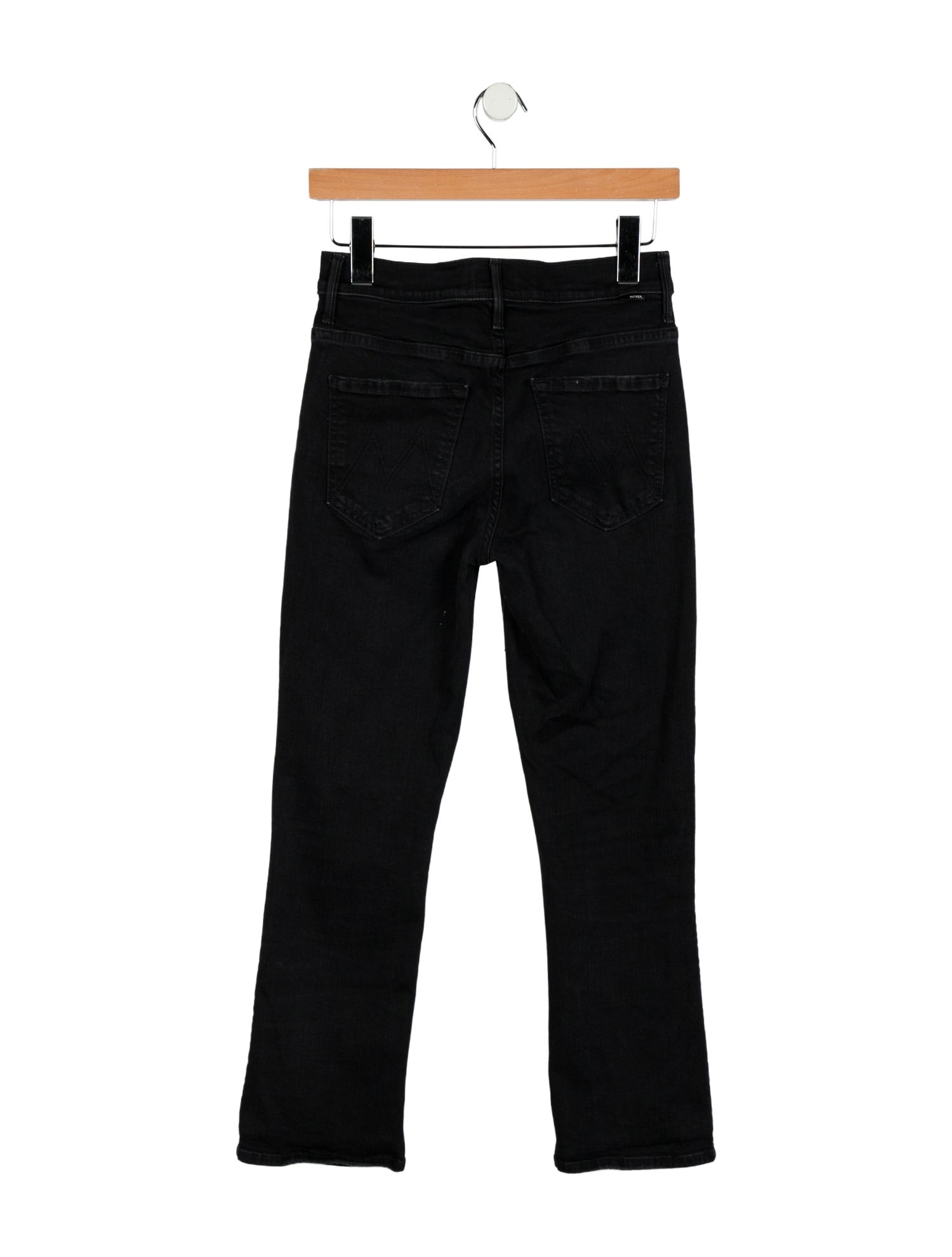 Mother Mid-Rise Straight Leg Jeans