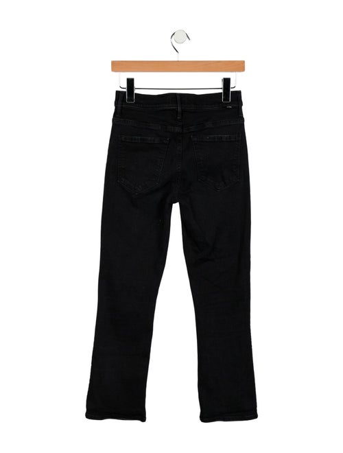 Mother Mid-Rise Straight Leg Jeans