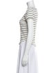 Mother Striped Scoop Neck T-Shirt
