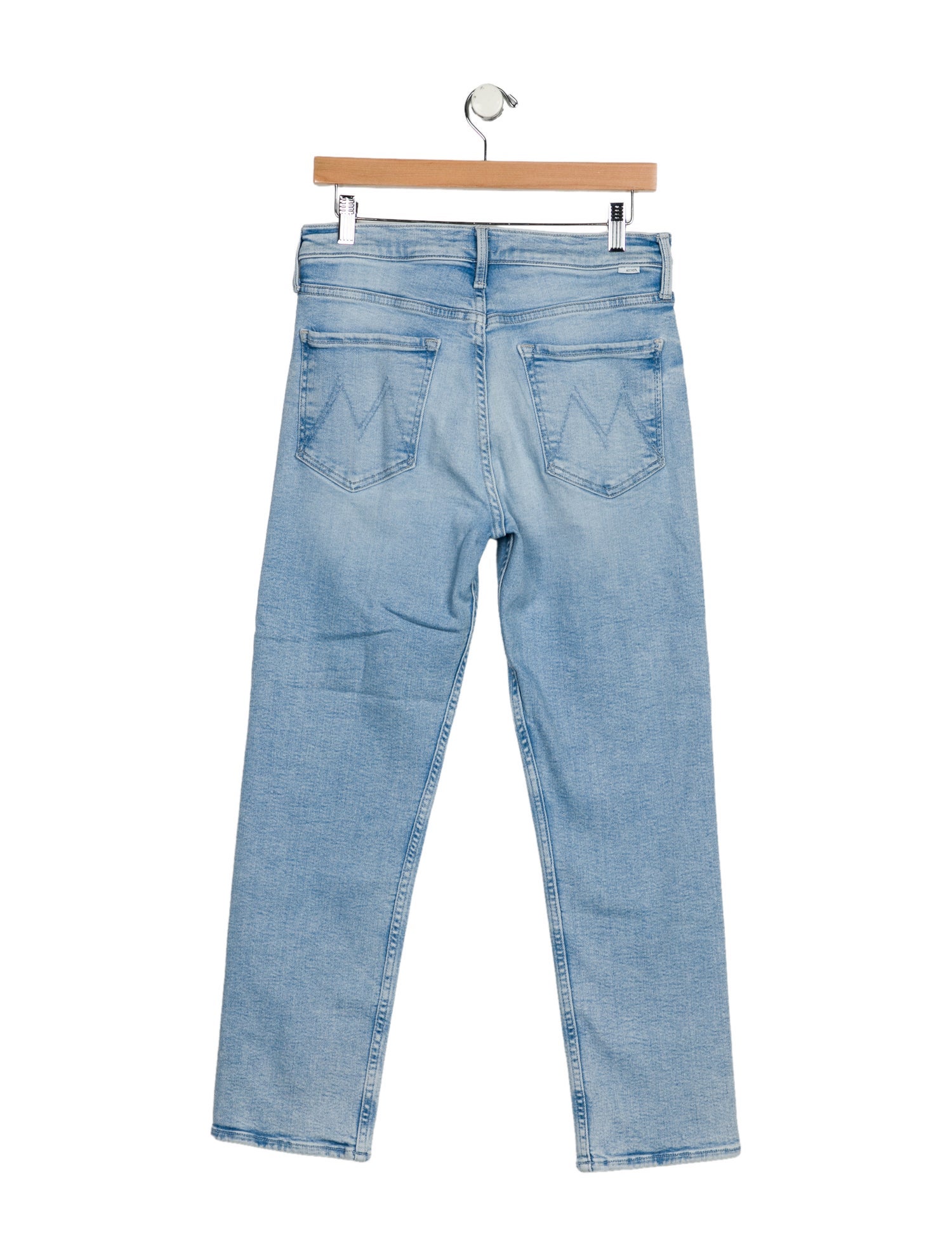 Mother High-Rise Straight Leg Jeans