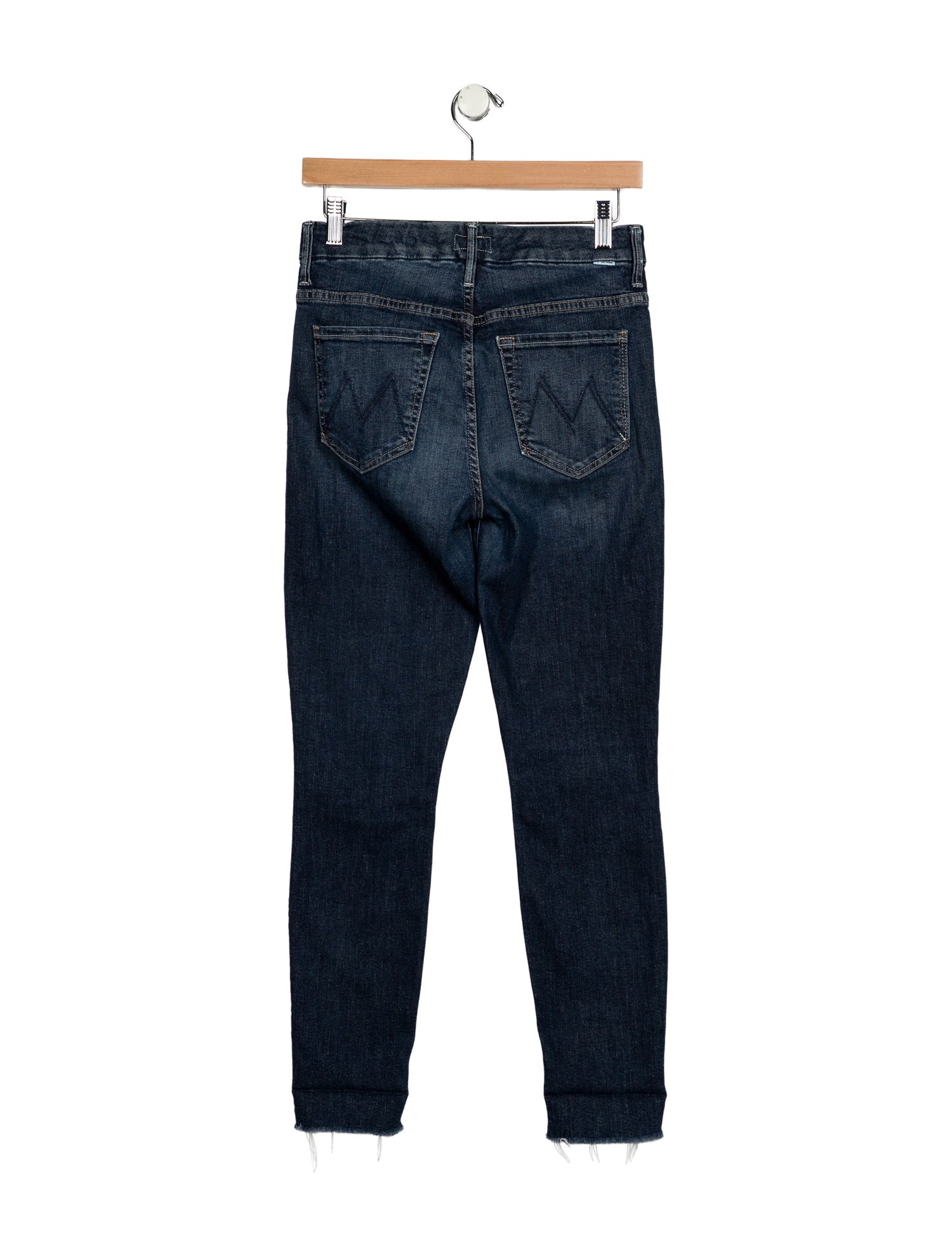 Mother Mid-Rise Skinny Leg Jeans