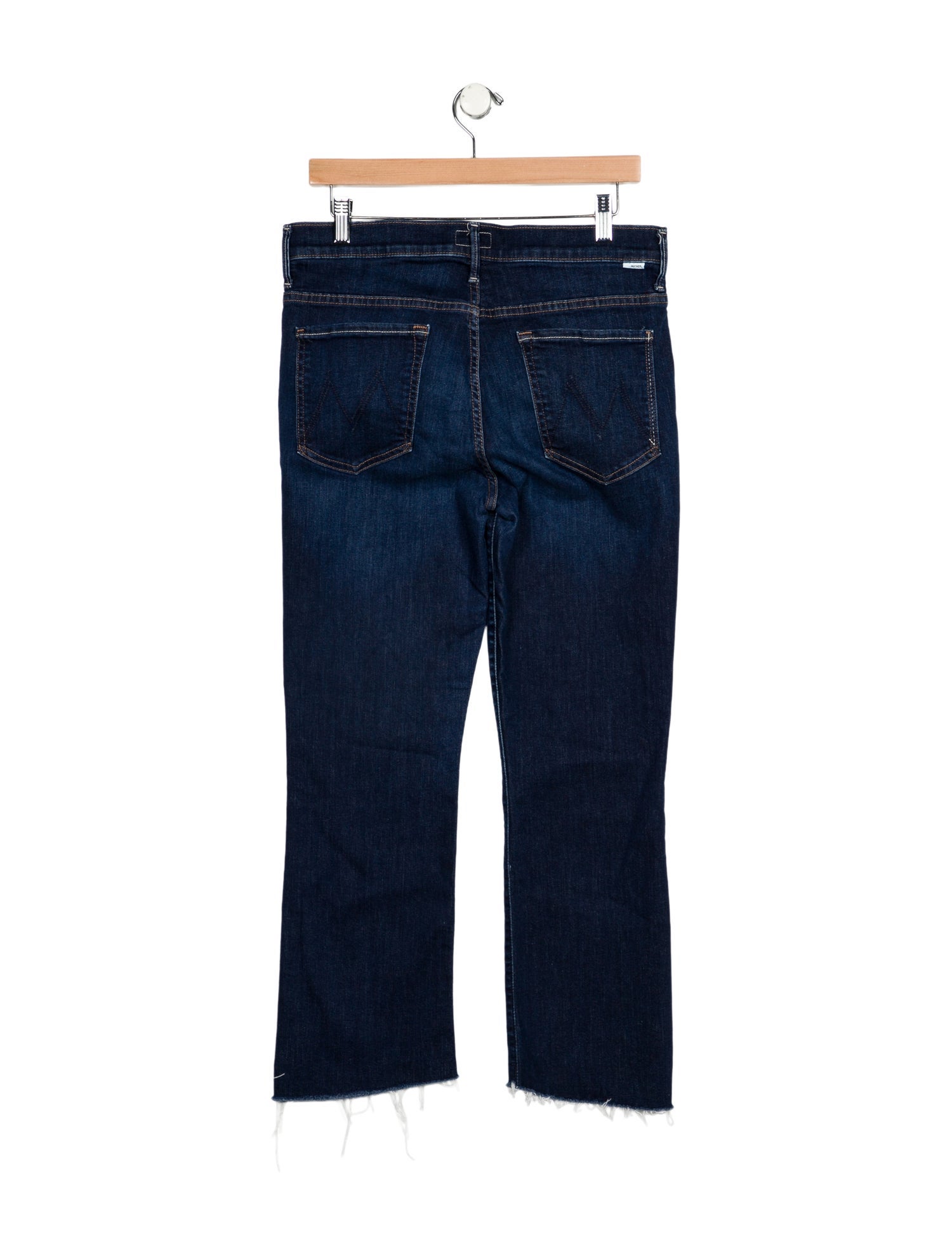 Mother Mid-Rise Straight Leg Jeans