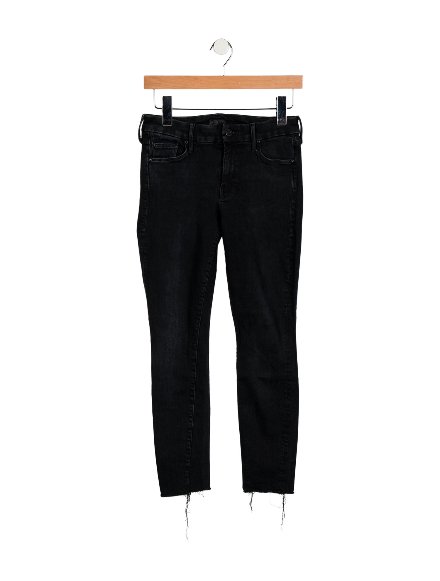 Mother Mid-Rise Skinny Leg Jeans
