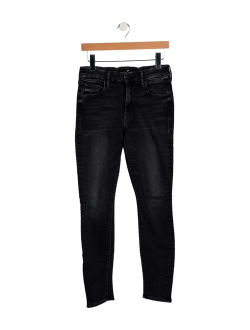 Mother Mid-Rise Skinny Leg Jeans