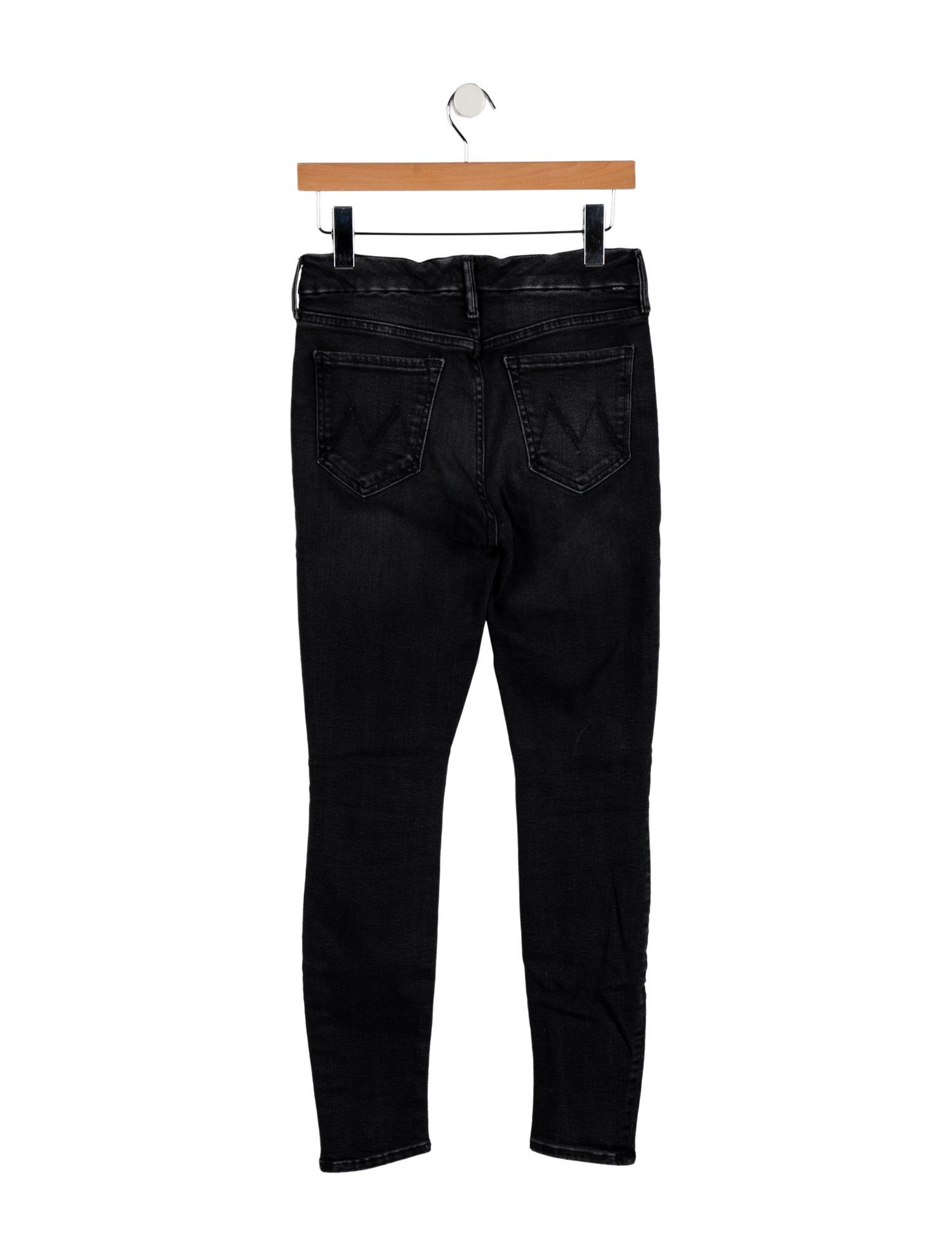 Mother Mid-Rise Skinny Leg Jeans