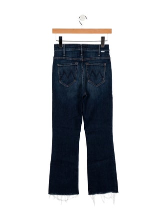 Mother High-Rise Straight Leg Jeans