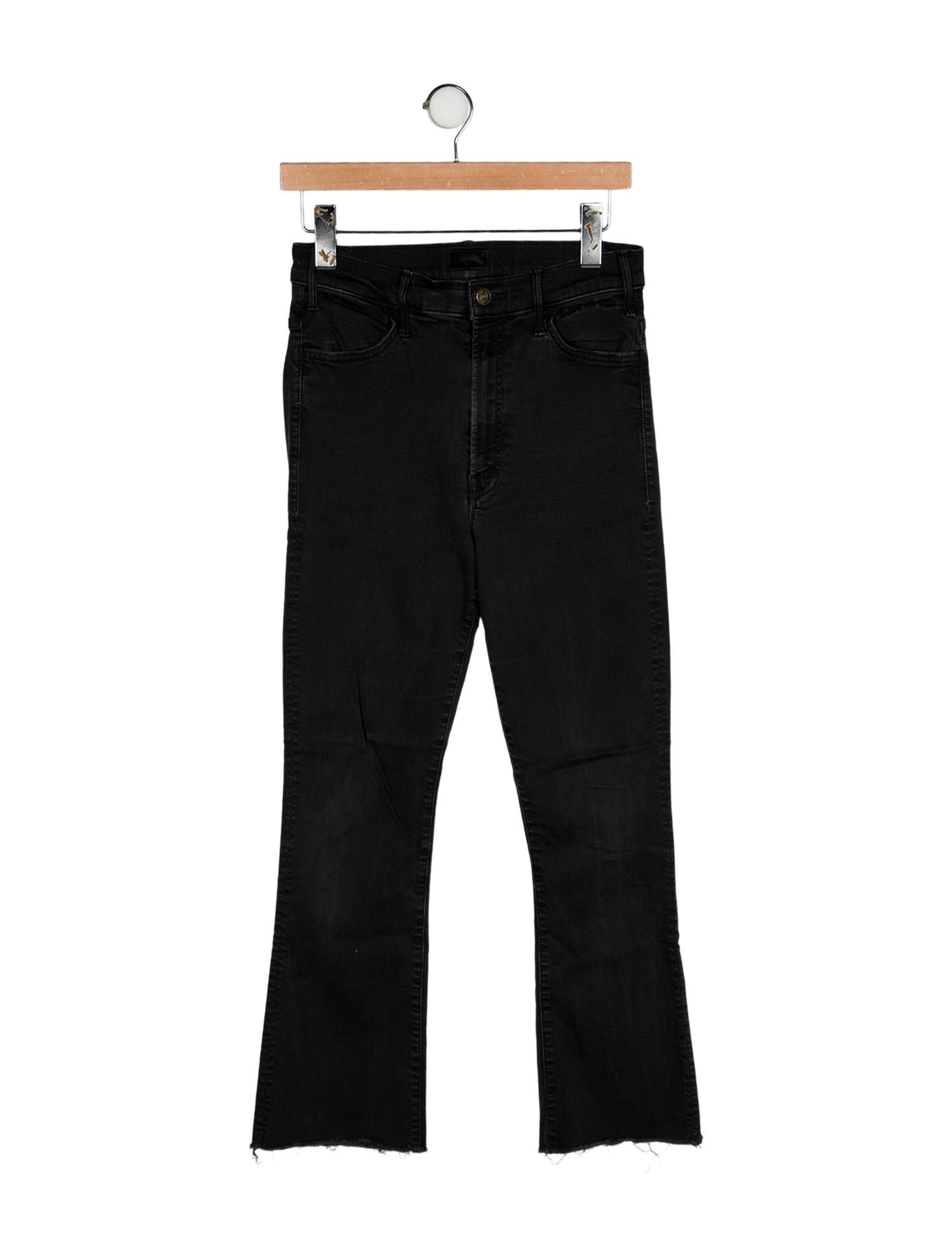 Mother High-Rise Straight Leg Jeans