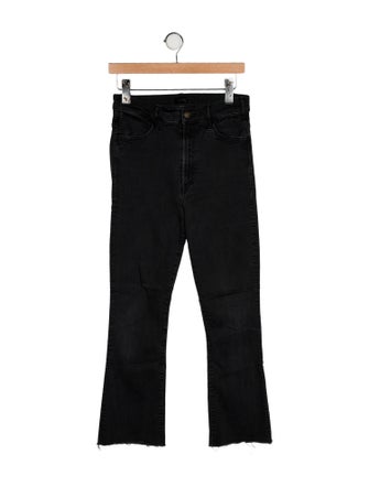Mother High-Rise Straight Leg Jeans