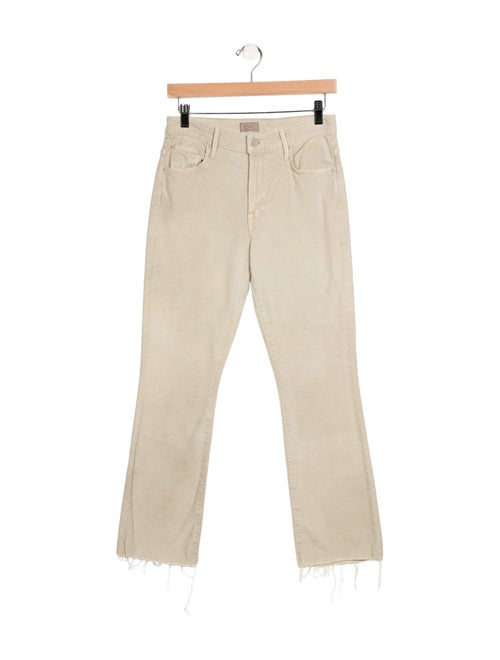 Mother Mid-Rise Straight Leg Jeans