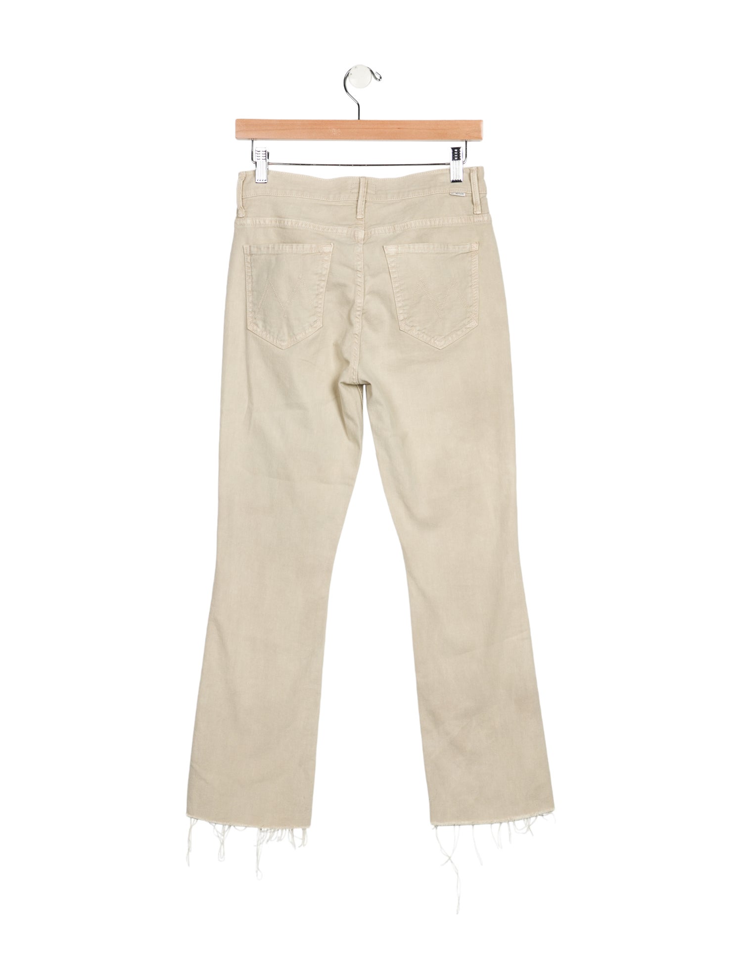 Mother Mid-Rise Straight Leg Jeans