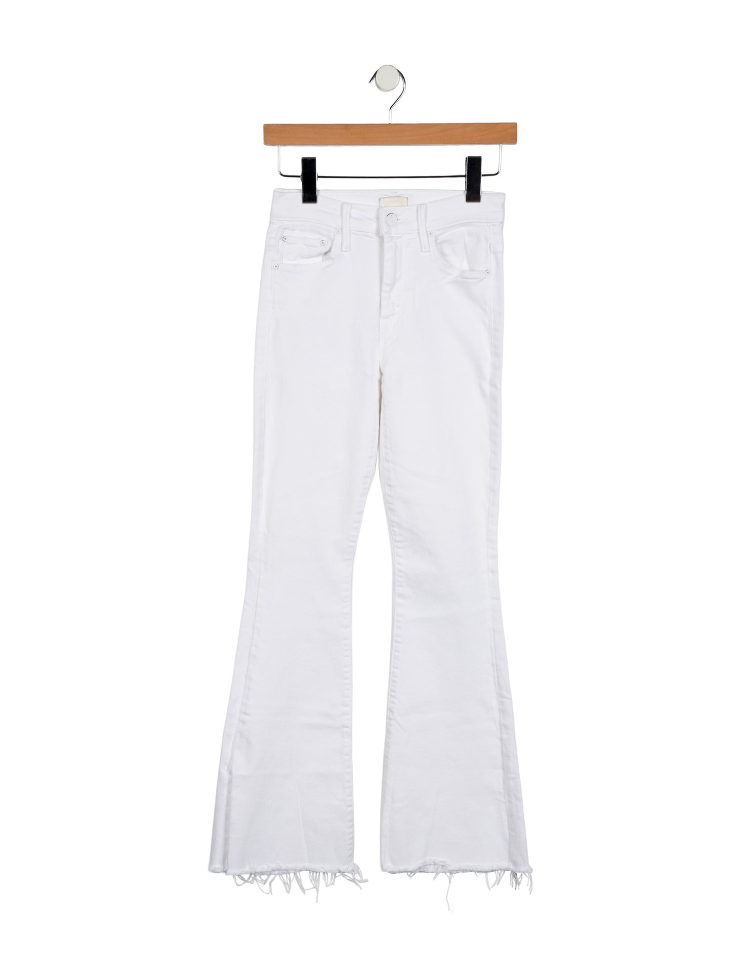 Mother Mid-Rise Wide Leg Jeans