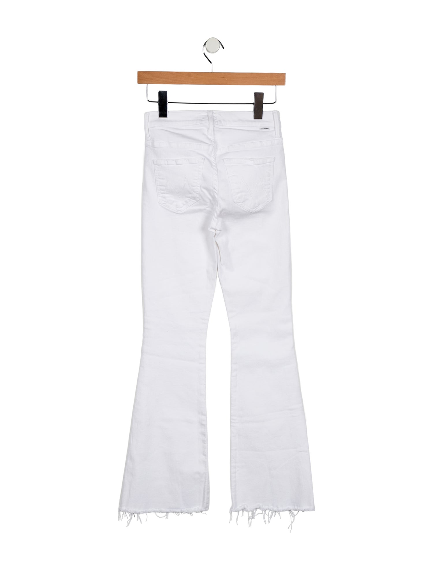 Mother Mid-Rise Wide Leg Jeans