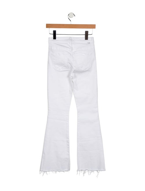 Mother Mid-Rise Wide Leg Jeans