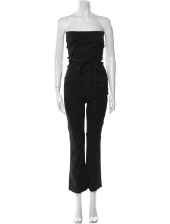 Mother Strapless Jumpsuit