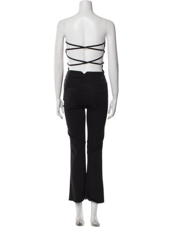 Mother Strapless Jumpsuit