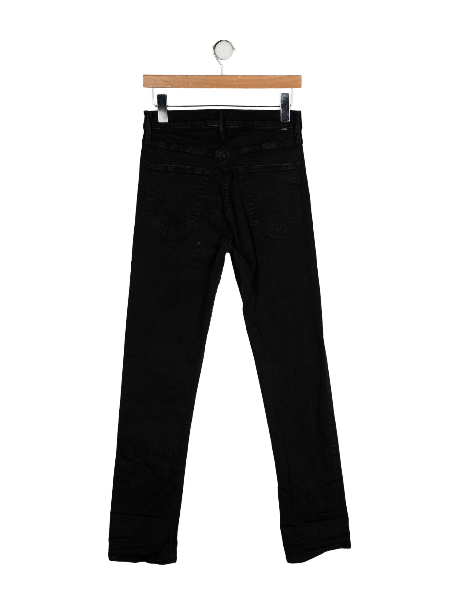 Mother High-Rise Straight Leg Jeans