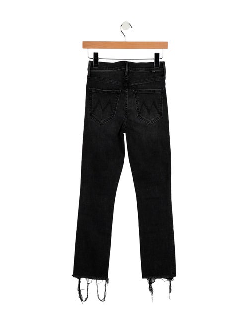 Mother Mid-Rise Straight Leg Jeans