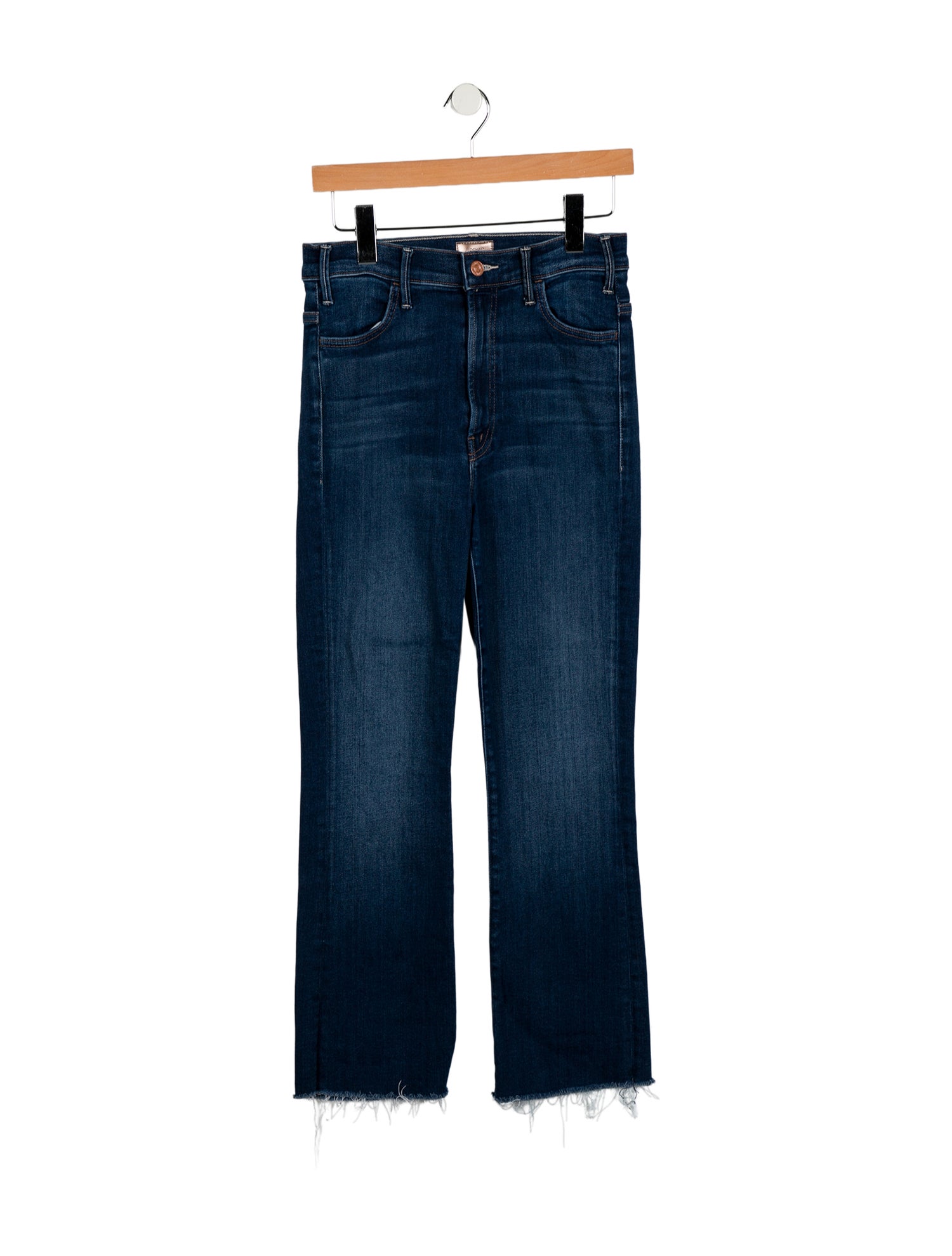 Mother High-Rise Straight Leg Jeans