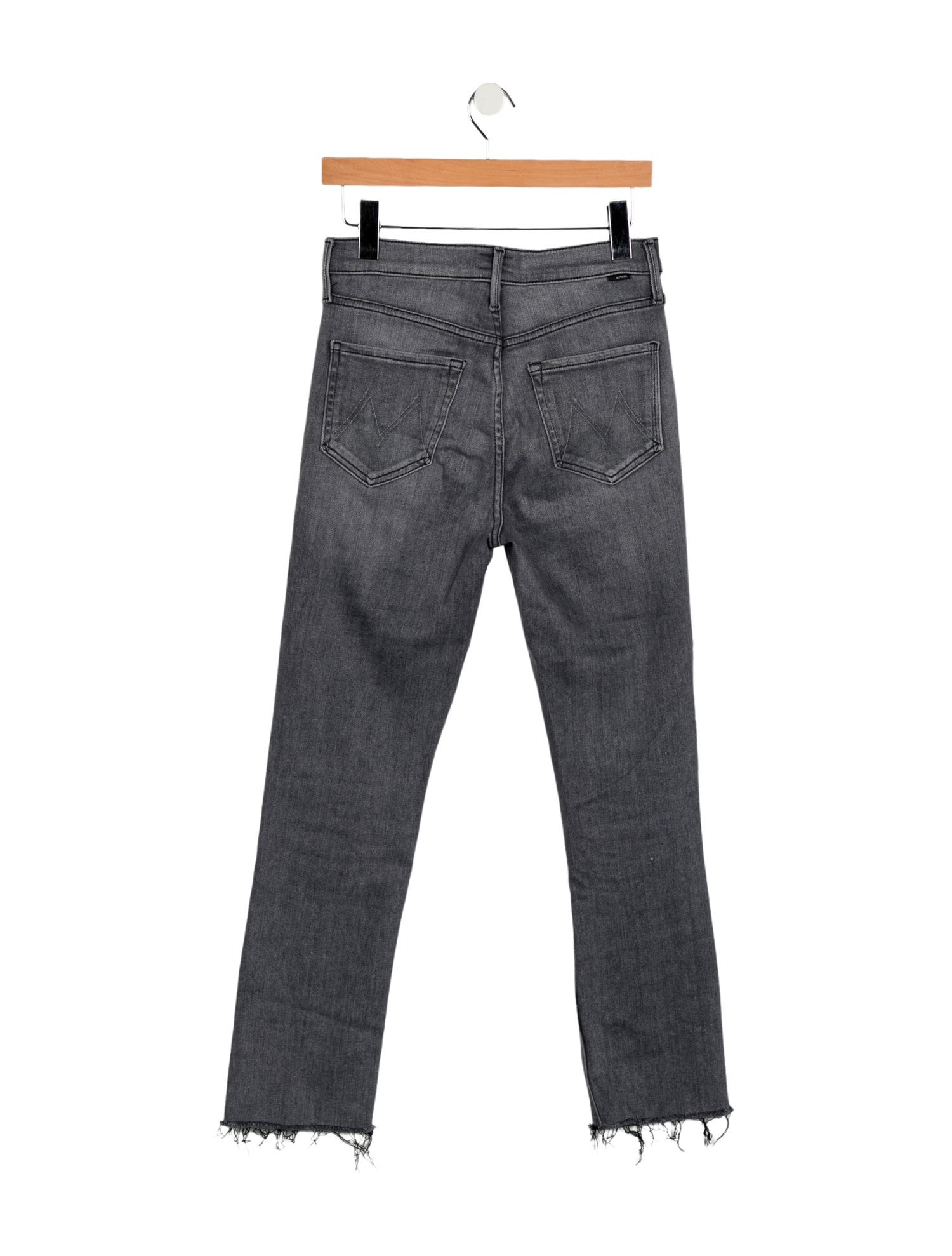 Mother High-Rise Straight Leg Jeans