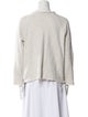 Mother Bateau Neckline Three-Quarter Sleeve Sweatshirt