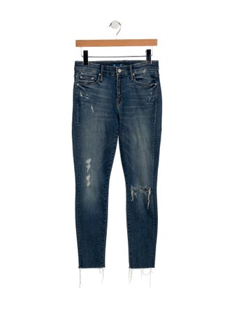 Mother High-Rise Skinny Leg Jeans
