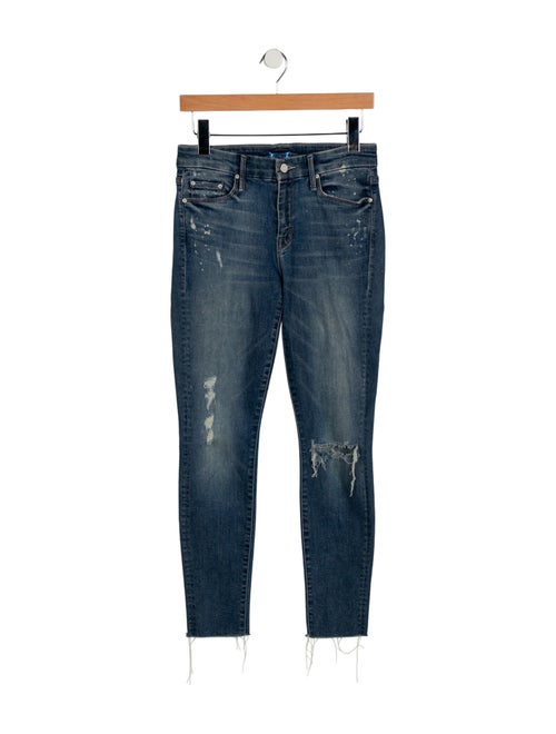 Mother High-Rise Skinny Leg Jeans