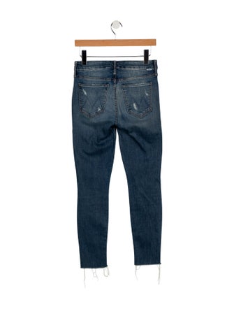 Mother High-Rise Skinny Leg Jeans