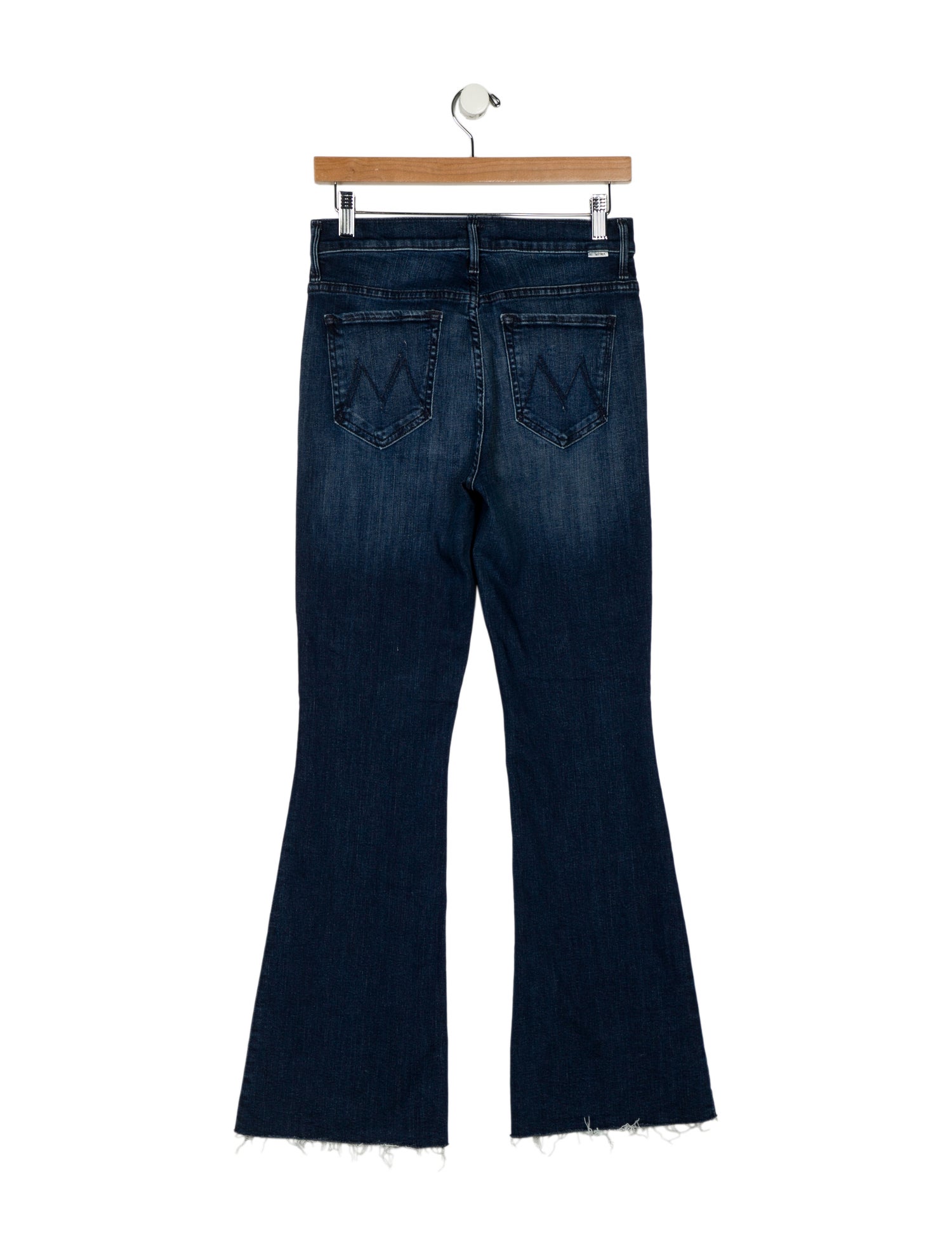 Mother Mid-Rise Wide Leg Jeans