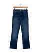 Mother Mid-Rise Straight Leg Jeans