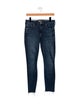 Mother Mid-Rise Skinny Leg Jeans