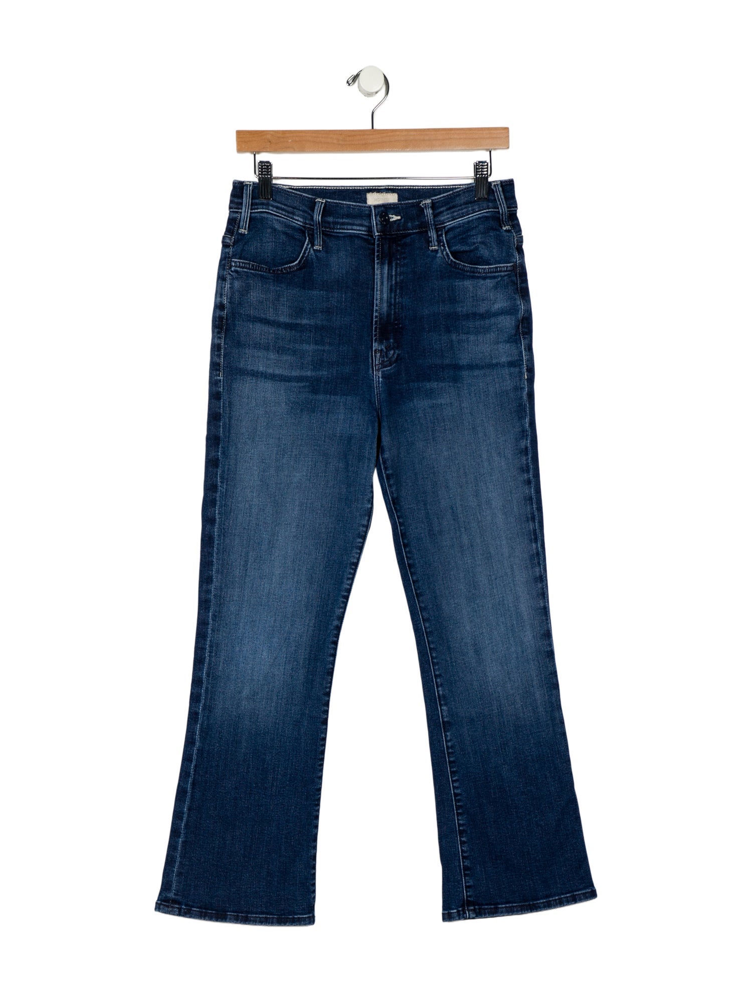 Mother High-Rise Wide Leg Jeans