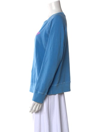 Mother Bateau Neckline Long Sleeve Sweatshirt