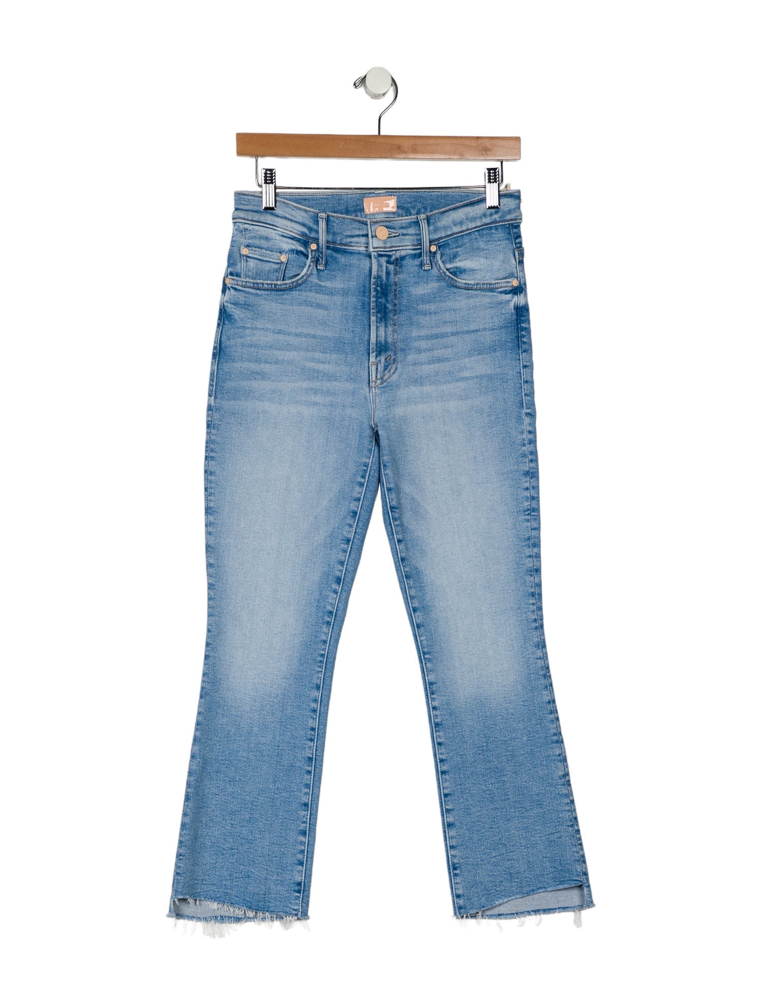 Mother Mid-Rise Straight Leg Jeans w/ Tags