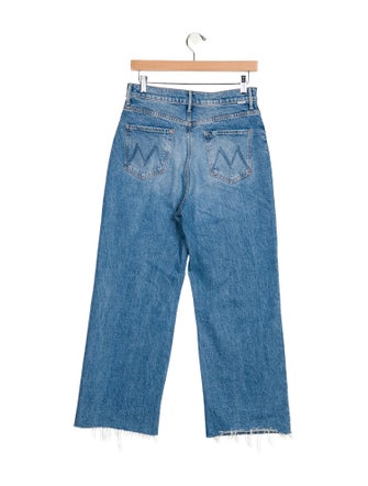 Mother High-Rise Wide Leg Jeans
