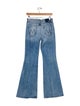 Mother Mid-Rise Wide Leg Jeans