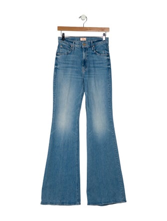 Mother Mid-Rise Flared Jeans