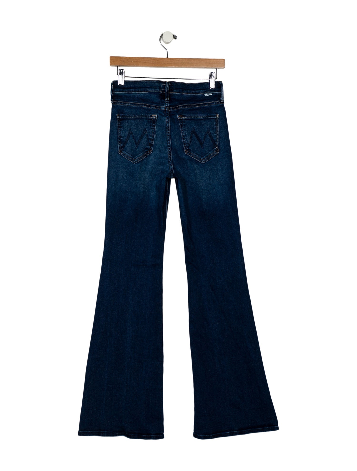 Mother Mid-Rise Wide Leg Jeans