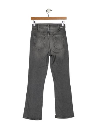 Mother Mid-Rise Straight Leg Jeans